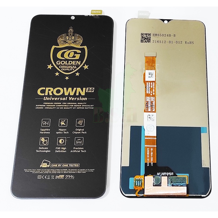 LCD TOUCHSCREEN VIVO Y21 2021 / Y21S / Y16 / Y21A / Y21T / Y21G HITAM