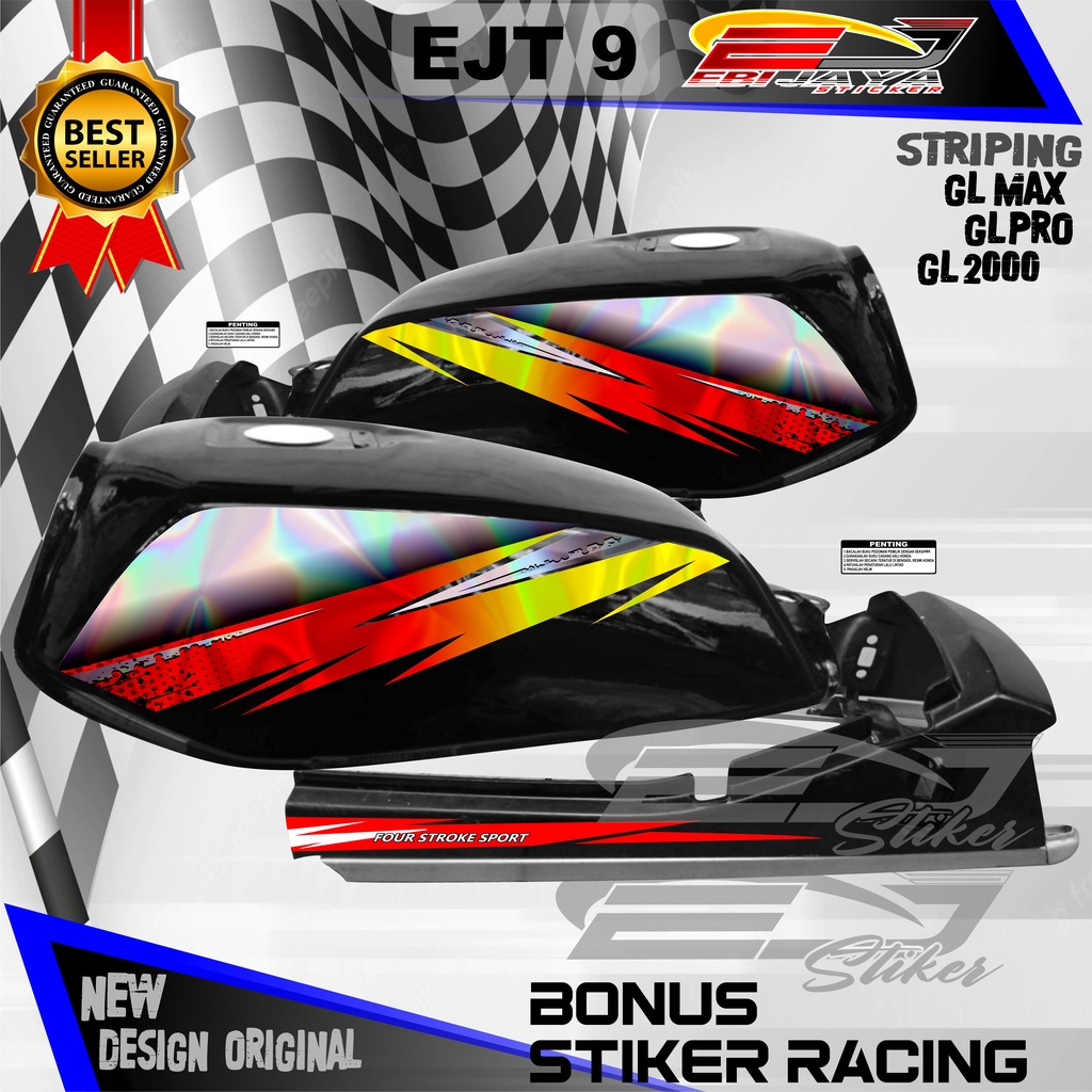 STIKER STRIPING GL HOLOGRAM / STRIPING GL HOLOGRAM / VARIASI GL HOLOGRAM