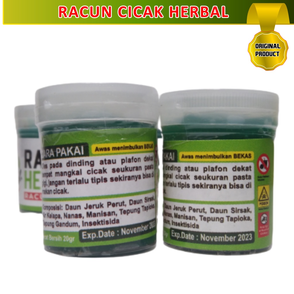 Racun Cicak Herbal RANCAK Herbal Ampuh basmi cicak