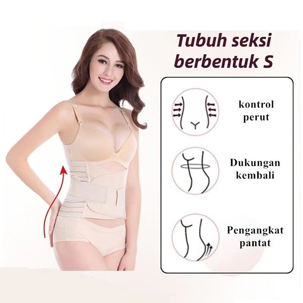 MIKADO - OT320 KORSET PELANGSING KORSET MELAHIRKAN KORSET PERUT KORSET CELANA STAGEN IBU MELAHIRKAN