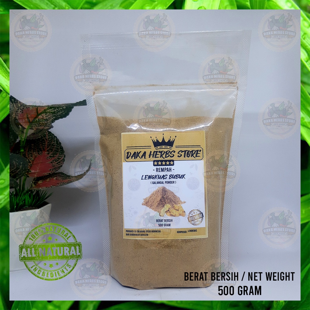 

Bubuk Lengkuas Tanpa Campuran 500 Gram