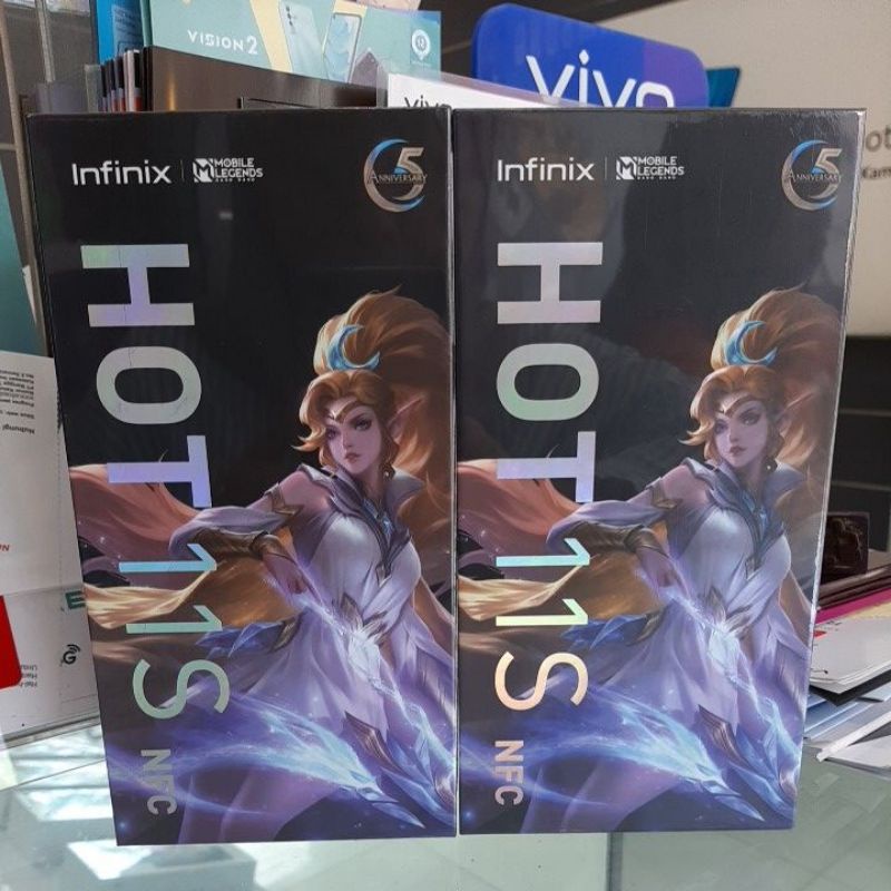 INFINIX HOT 11S NFC 4/64, 6/128 GB GARANSI RESMI