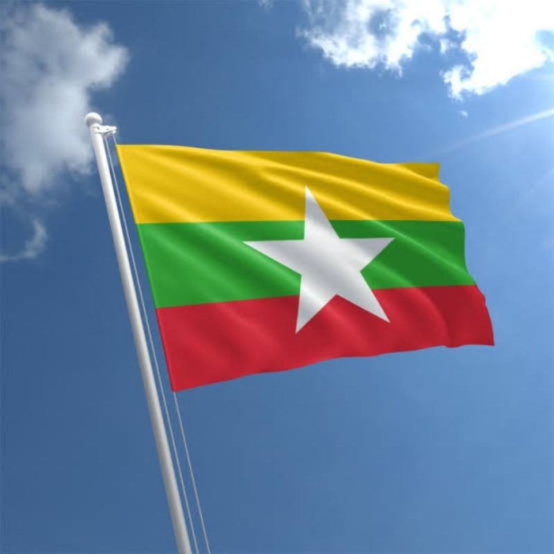 bendera negara myanmar