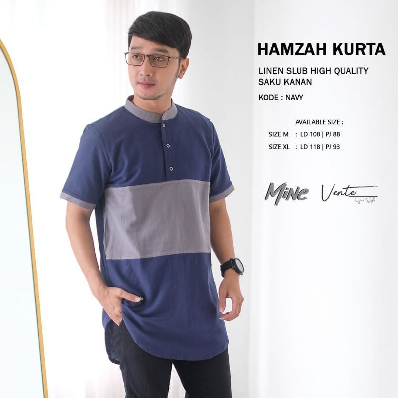 Hamzah kurta by vente label