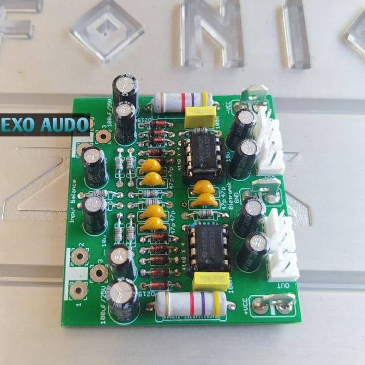 Penjualan Terbanyak.. kit input balance stereo double layer