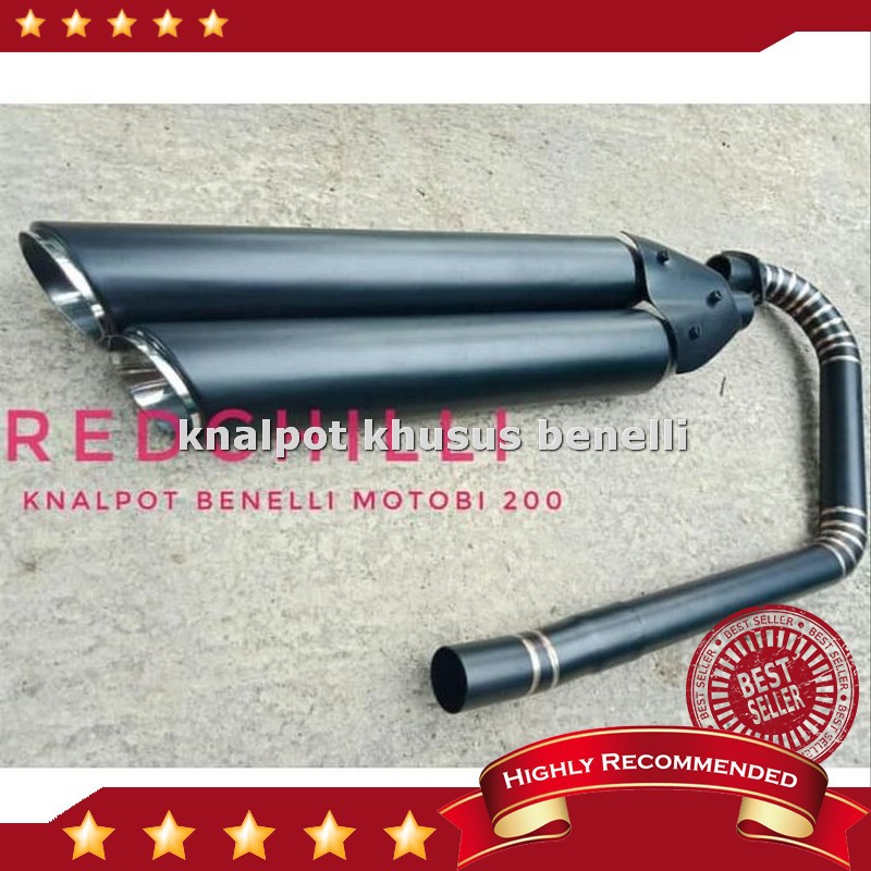 Harga Promo Knalpot Benelli Motobi 200 Efi. Knalpot Benelli Motobi 200 Evo Full Murah