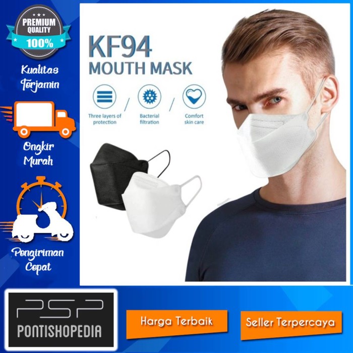 PSP MASKER KOREA KF94 MASKER KN95 MASKER N95 MASKER MEDIS PER PCS