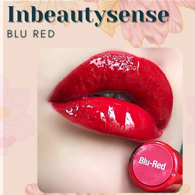 Blu Red Lipsense Lipstik Tahan Lama Waterproof Senegence
