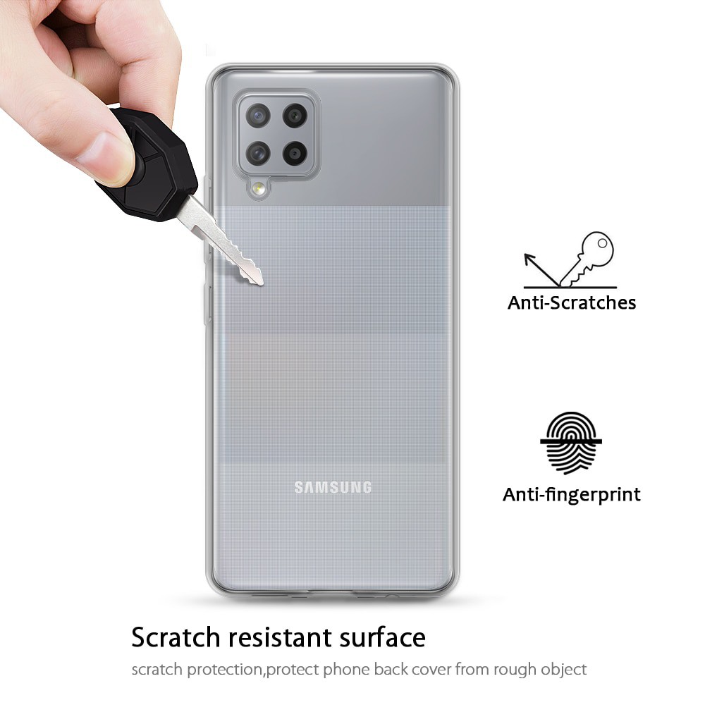 Case Samsung Galaxy A12 Premium Softcase + Tempered Glass Layar + Tempered Glass Camera Lens