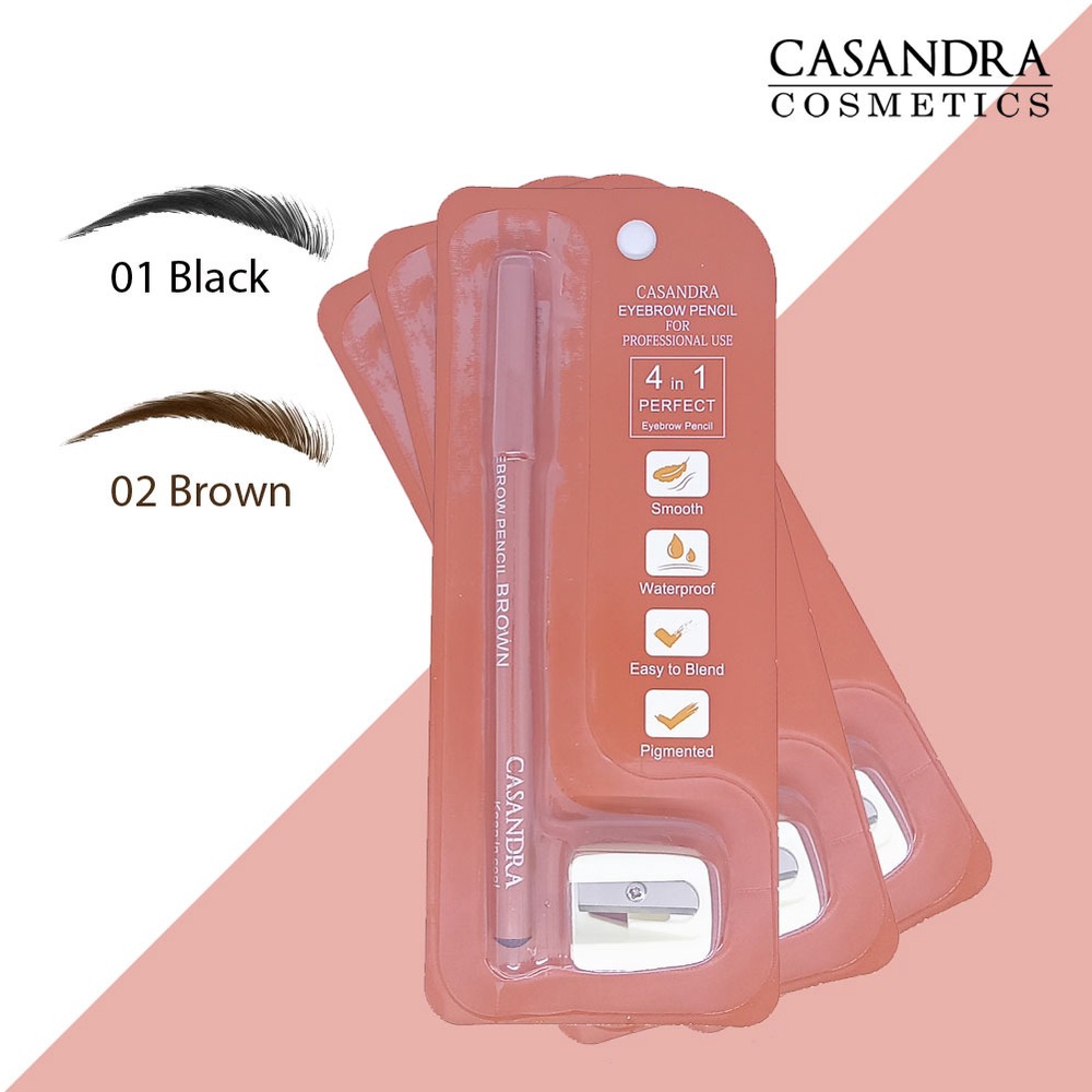 CASANDRA Eye brow pencil ( free rautan)