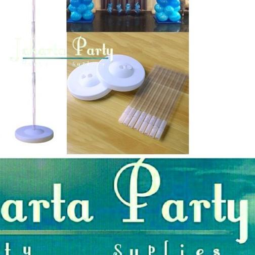 ✫ Tiang Balon / Standing Tiang + Tatakan Balon 90cm / Standing Balon ➭