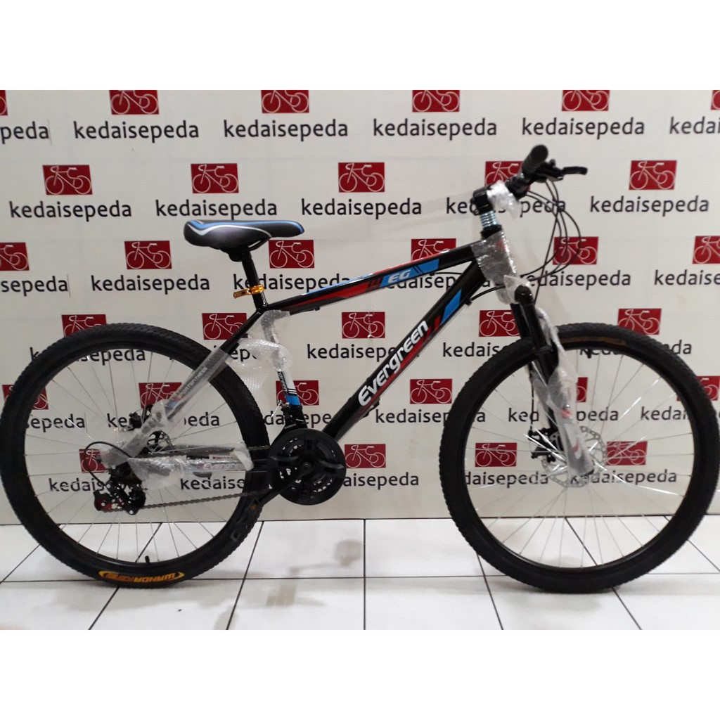 DISKON  Sepeda MTB 26 Evergreen Ranger disckbake murah KS01