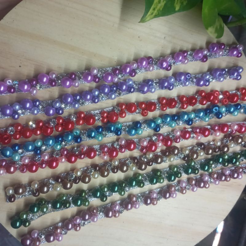 payet rangkai/payet leher/payet pinggang/payet kebaya/10cm/6mm