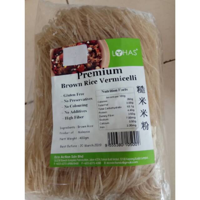 

Premium brown rice vermicelli