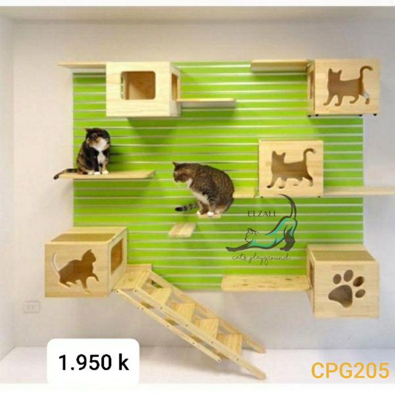 Cat S Playground Rumah Kucing Mainan Kucing Cat Condo Shopee Indonesia