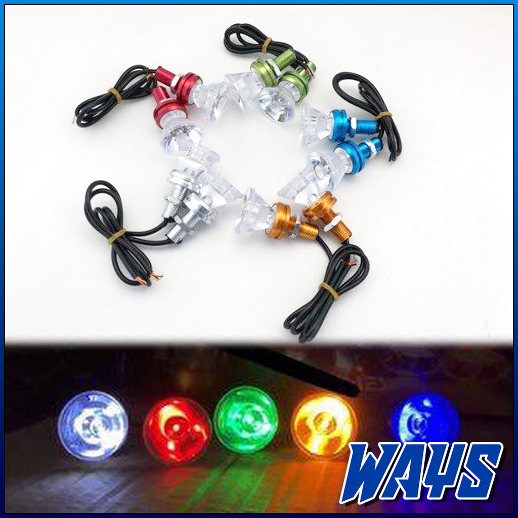 L193 | Lampu LED Mata Elang Kristal Variasi Motor Aerox Scoopy Mio Beat Nmax PCX ADV CB 150 Vixion