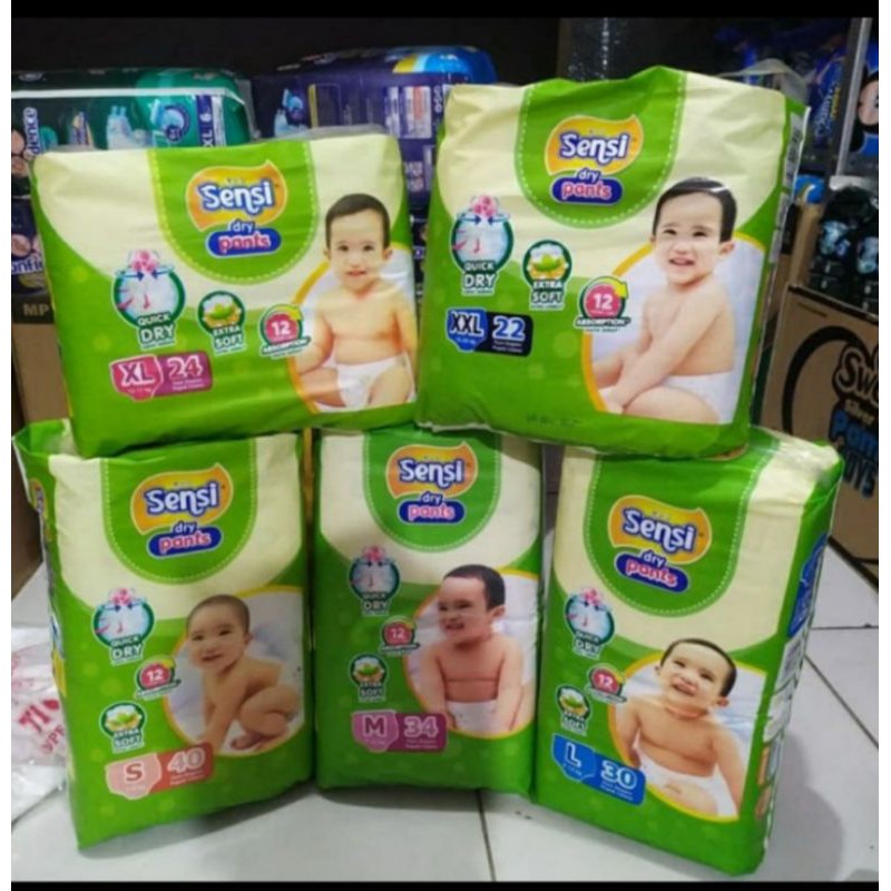 pampers termurah pampers sensi s m l xl xxl
