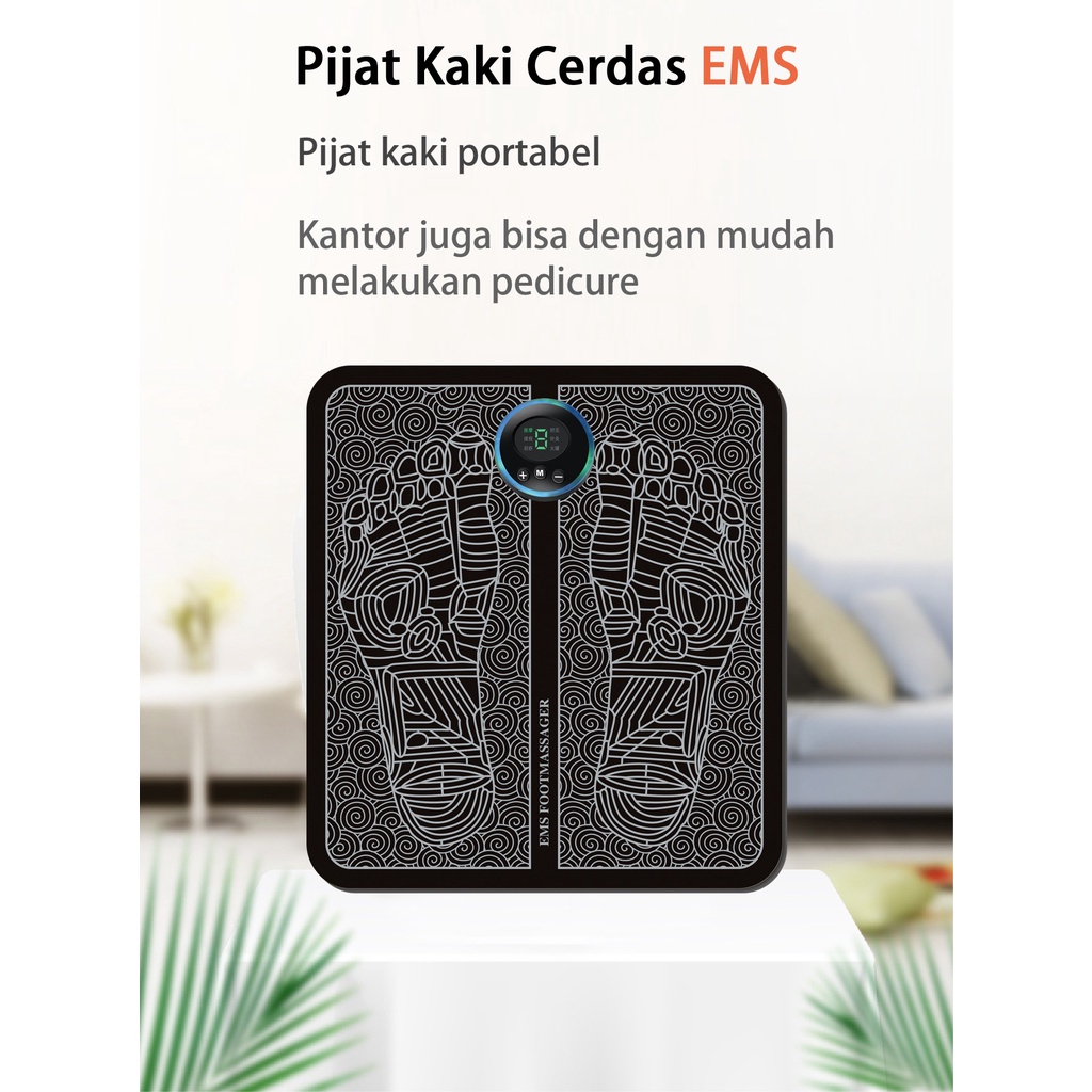 EMS Foot Massage Mat / Pijat Kaki EMS Pad Mat/Bantalan Pijat Kaki/Pijat Kaki Terapi