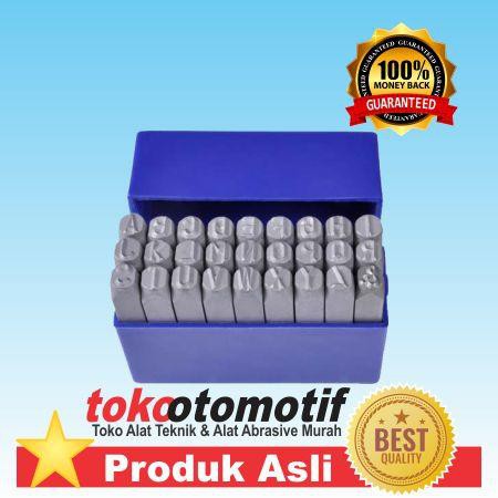 Ketok Huruf 4mm ( Top Quality ) Steel Letter / Alat Untuk Memperbaiki Kode Huruf Mesin / Rangka