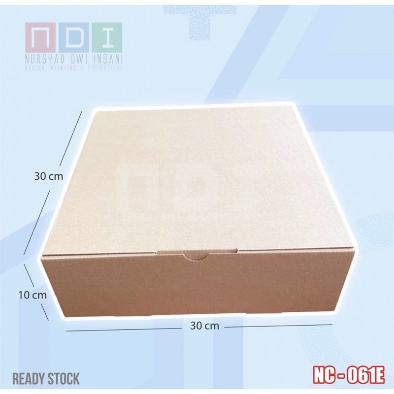 

DUS BOX CORRUGATED 1 PAK (ISI 20 pcs) Uk. 30x30x10cm