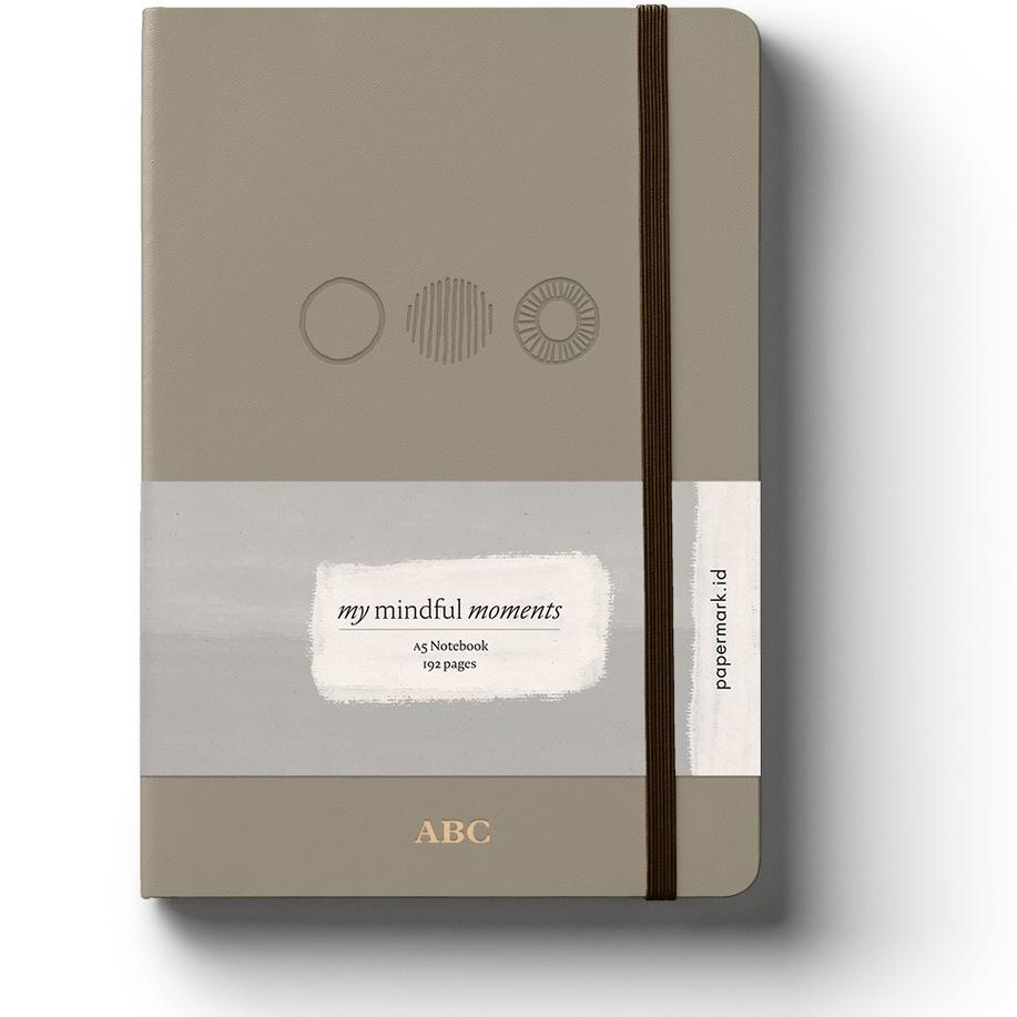 

TERBARU A5 Mindful Journal Grey L4R+