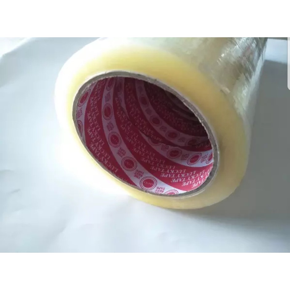 

Jual LAKBAN LUCKY TAPE 2inch tebal 2cm / 100 yards 1 dus(gosend) Berkualitas