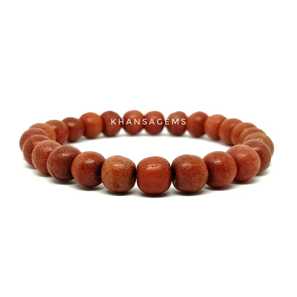Gelang tali original kayu secang merah brahma model tali serut tampil lebih gaya