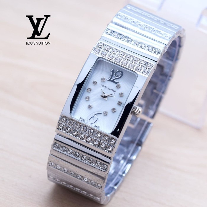 Jam Tangan Wanita Louis Vuitton LV-785 Rantai Silver