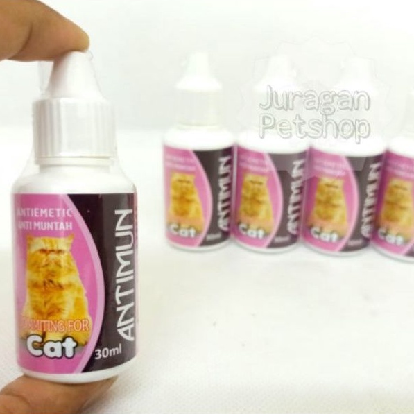 ANTIMUN CAT - Obat Vitamin Kucing Anti Muntah Infeksi Pencernaan dan Stress Kitten Cat