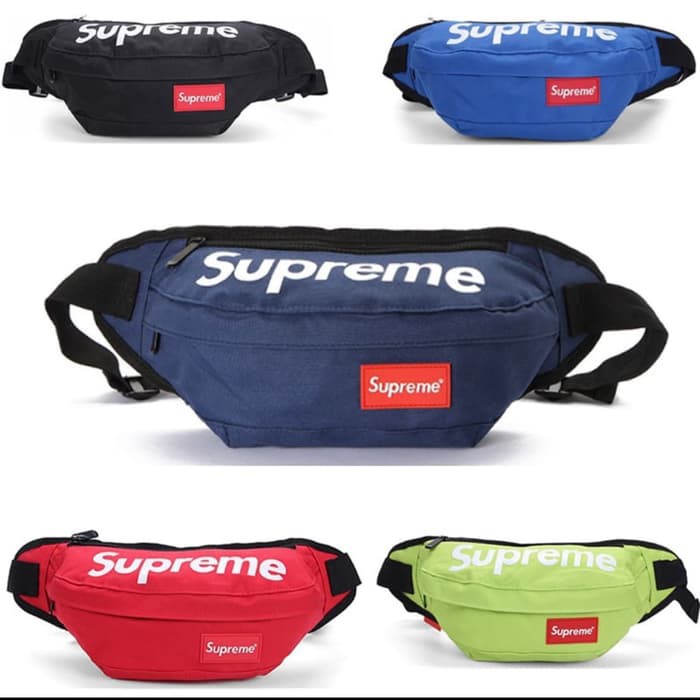 Supreme waistbag /tas pinggang pria
