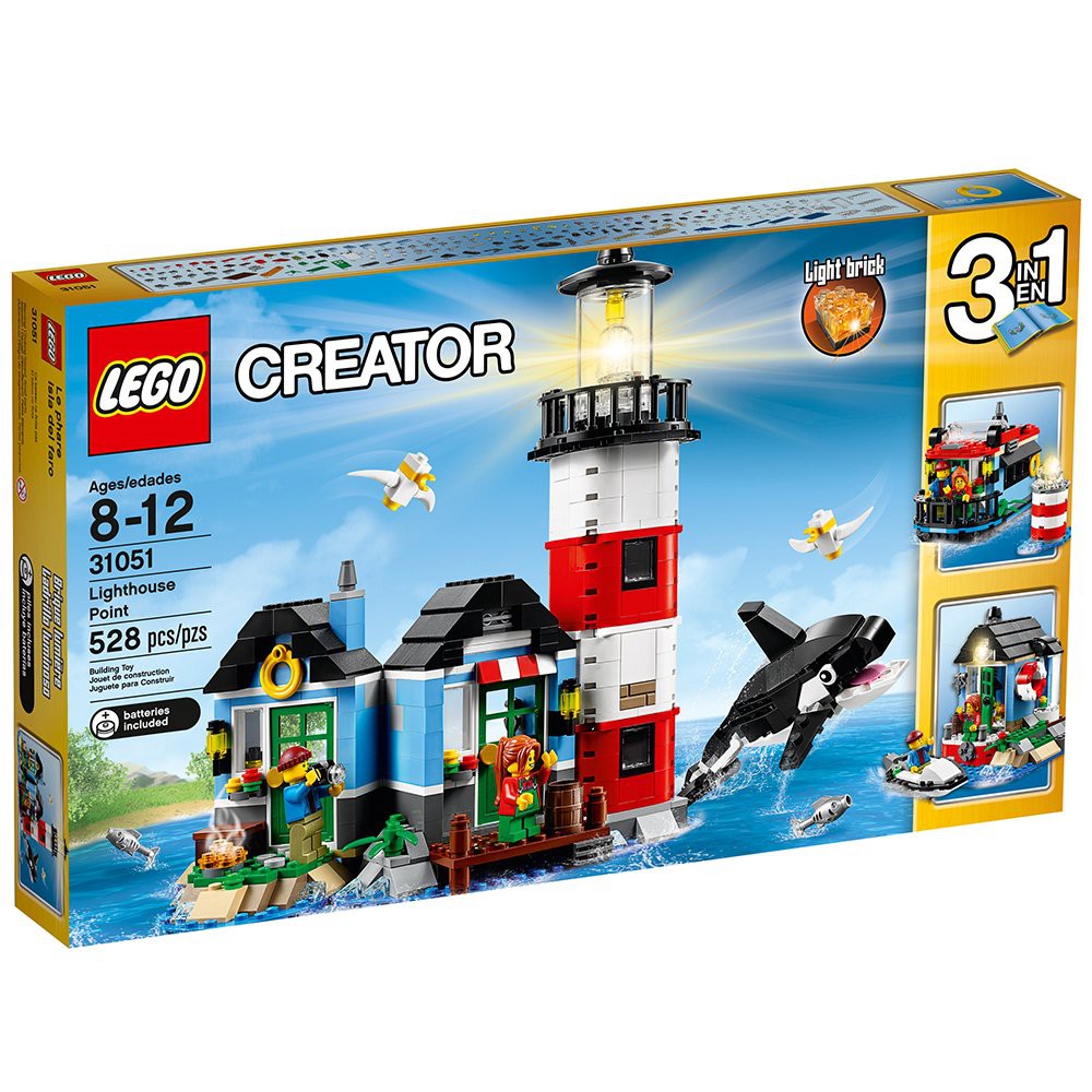 Mainan LEGO Creator Lighthouse Point Building Toy - 31051