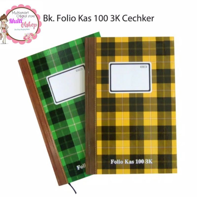 

Kiky Buku Folio Kas 3 Kolom 100 Lembar