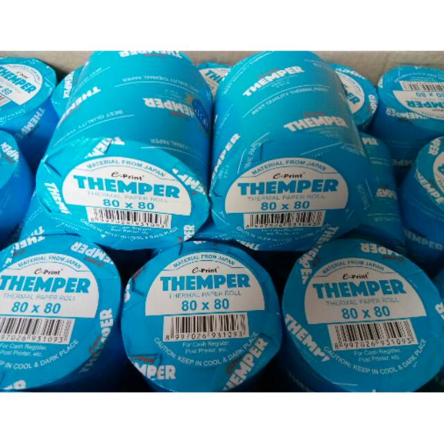 

Themper Thermal Paper E-Print 80x80 mm Kertas Roll Kasir / Kertas Cash Register