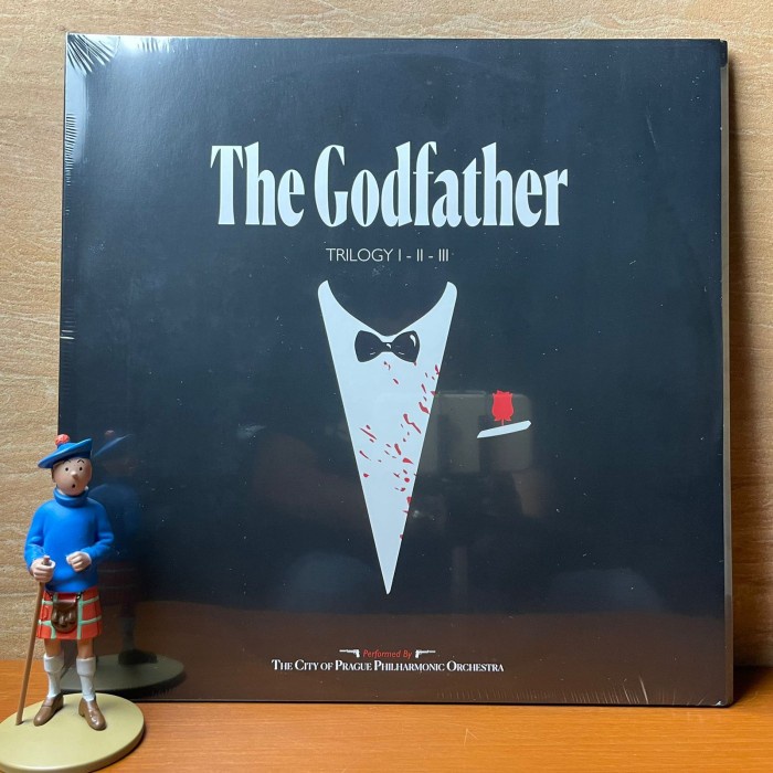 PIRINGAN HITAM / VINYL OST. GODFATHER TRILOGY I, II, III (COLORED)