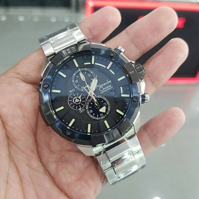 JAM TANGAN ALEXANDRE CHRISTIE COWOK AC 6551 ORIGINAL