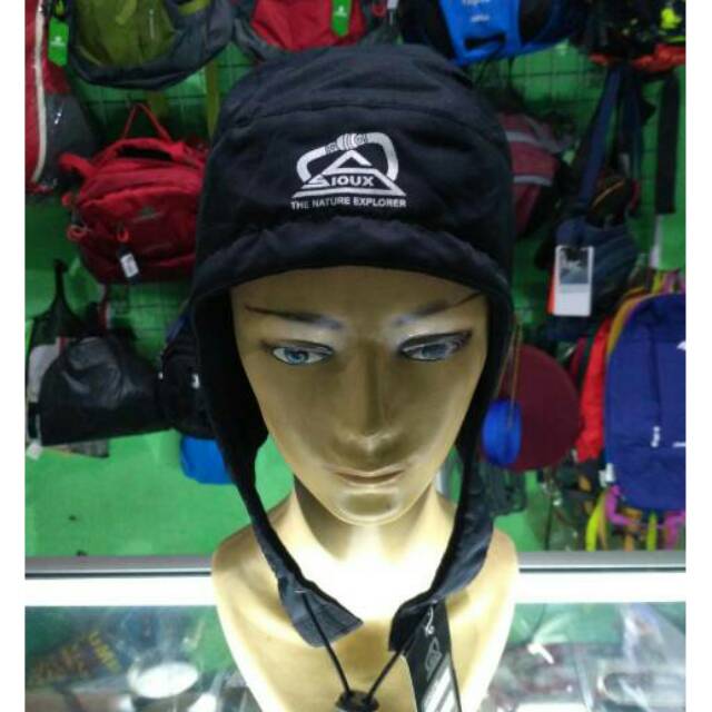 Topi shioux windstoper luar parasut daleman polar