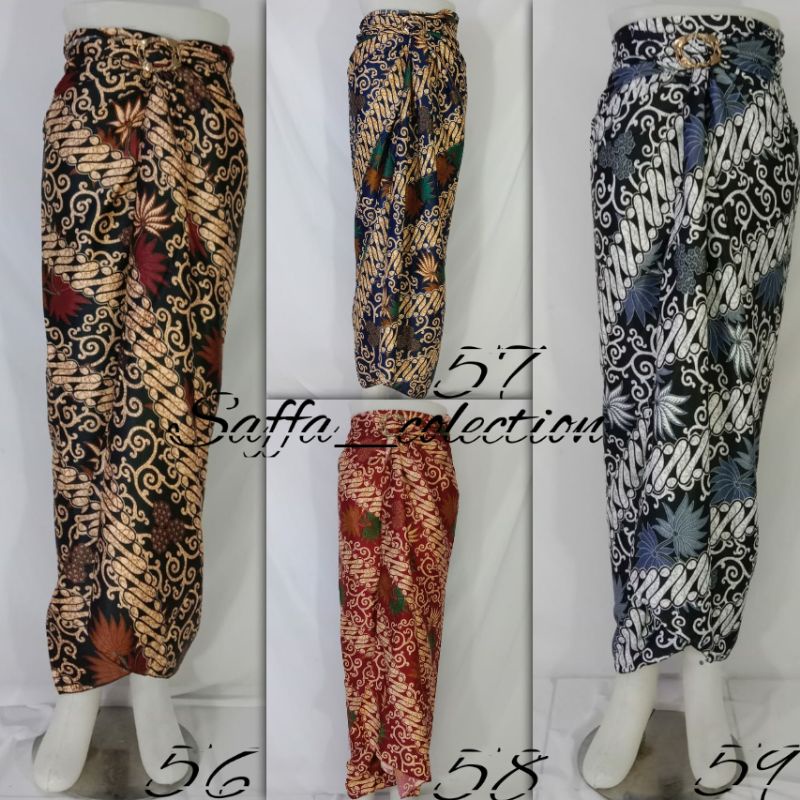 rok lilit batik modern / rok lilit batik/bawahan kebaya modern/rok serut/rok batik