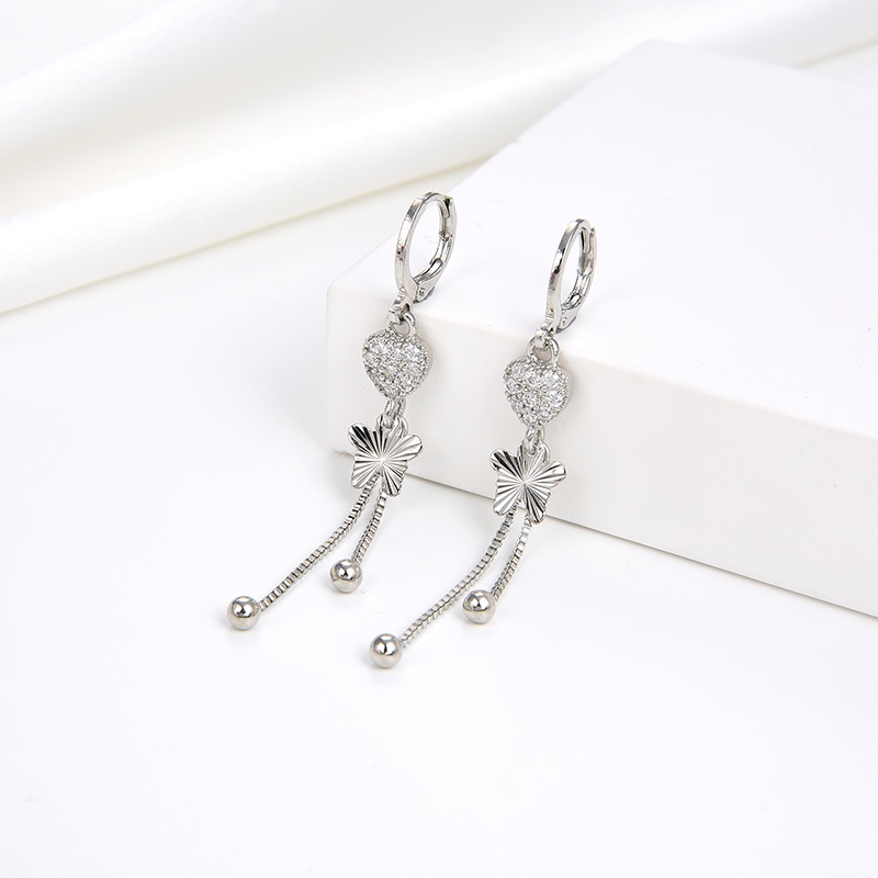 anting titanium wanita emas muda anti karat dewasa tusuk korea asli panjang dan luntur korea style selamanya dewasa 120-129e