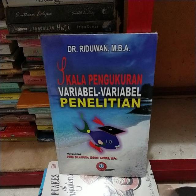 

Buku original skala pengukuran variabel variabel penelitian
