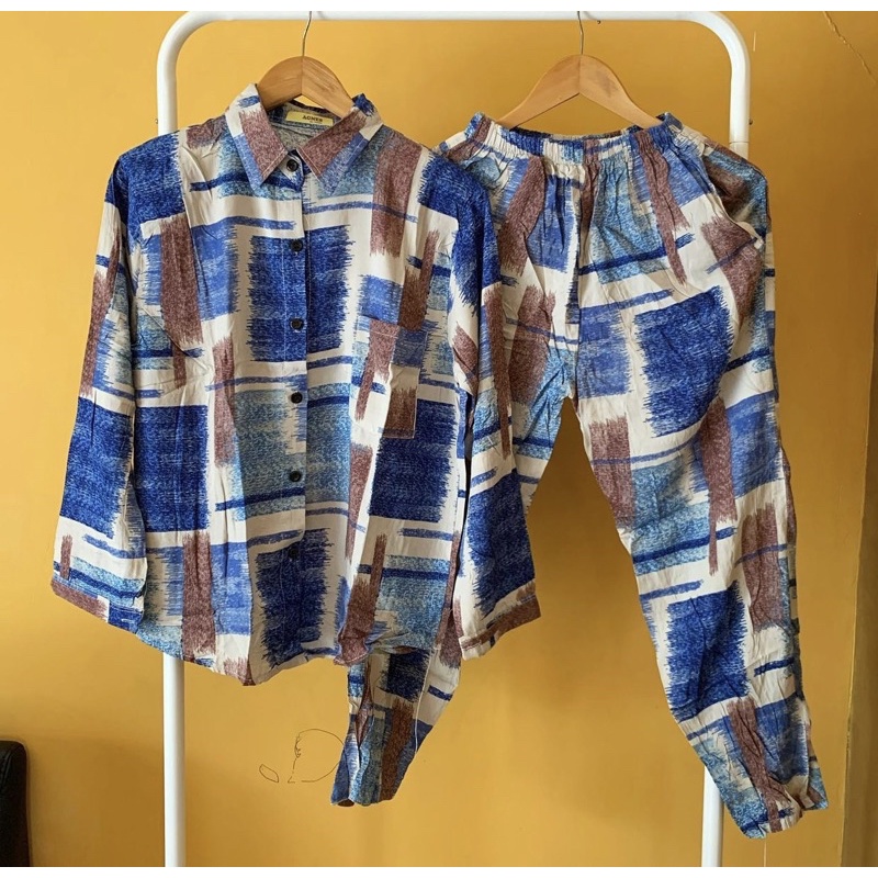 new flamingocollection setelan pp agnes rayon