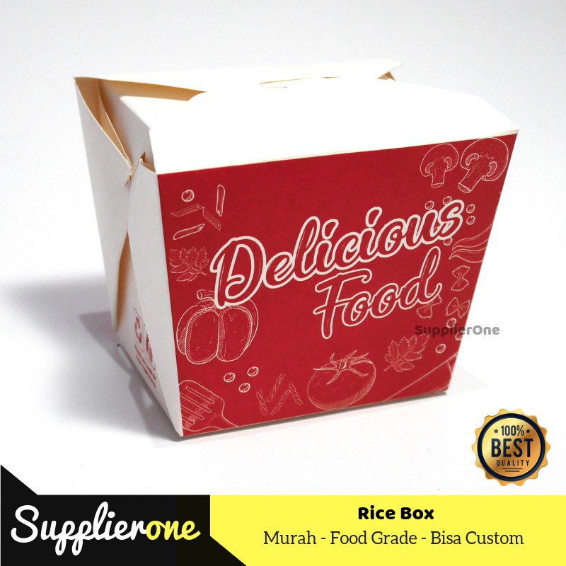 bestpromo kemasan rice box/food pail/box foodpail/ kemasan food pail/ food pail kotak/dus rice box