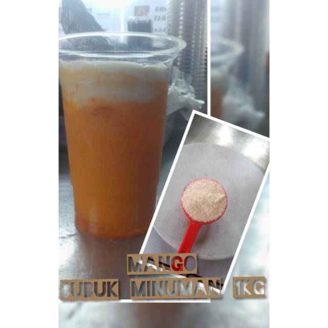 

Mango Powder Drink Bubuk Minuman Rasa Mangga 1kg