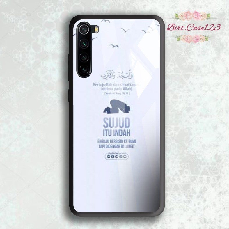 back case glass QUOTES ISLAM Oppo A3s A1k A5 A9 2020 A7 F9 A5s A31 A52 A53 A92 A37 A57 A59 BC5286