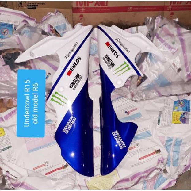 Undercowl R15 Old Model R6 Undercowl R15 V2 V1 UC R15 Sambungan Fairing Tutup Mesin