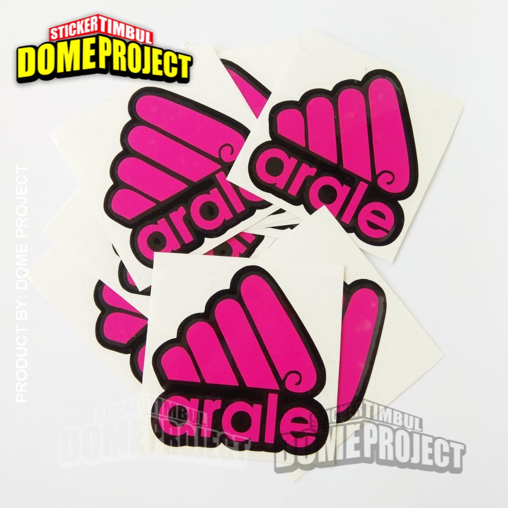 STIKER CUTTING MOTOR ARALE ADID4S STIKER DECAL MOBIL SATUAN STIKER KACA DAN BODY MOTOR STIKER OUTDOOR