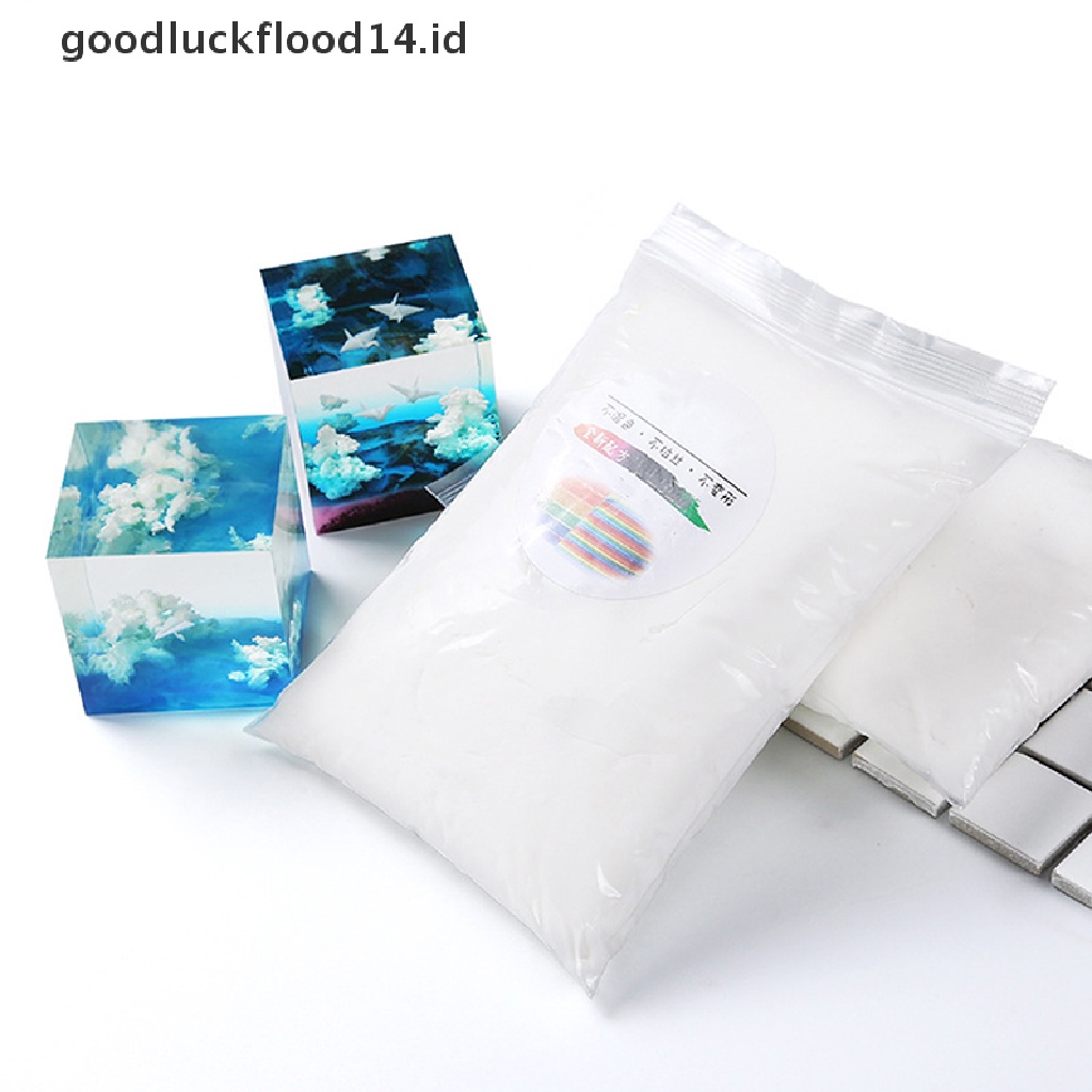 [OOID] DIY Handmade White Cloud Filler Crystal Epoxy Jewelry Imitation Cloud Making Mud ID