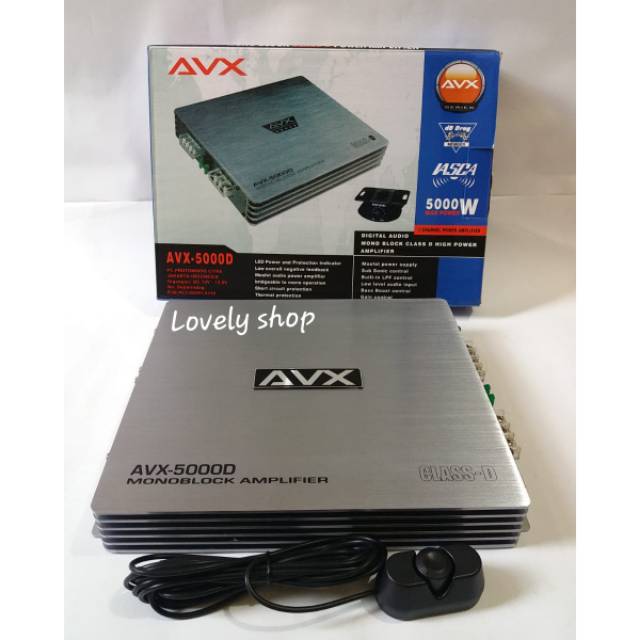 POWER MONOBLOCK AVX-5000D 2 CHANNEL