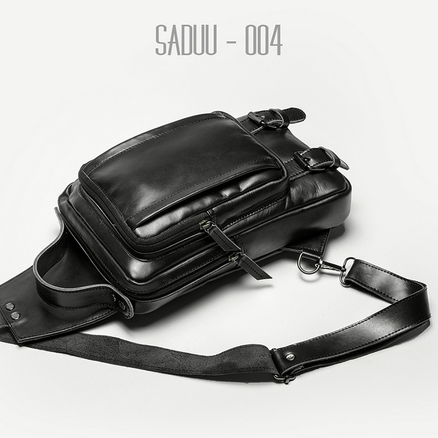 TAS KULIT PRIA WAISTBAG - SELEMPANG PRIA KULIT ASLI OC-SADUU BEST SELLER ODON CIBADUYUT