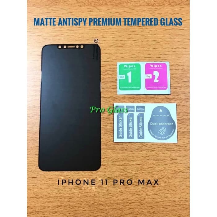 AGSP Iphone 11/Iphone 11 PRO/ Iphone 11 PRO MAX rivacy MATTE AntiSpy - Anti Glare Tempered Glass Spy