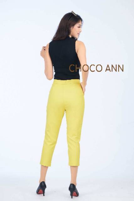 CELANA CHOCO ANN MODEL RING ZIPPER DEPAN (CLCCD08)